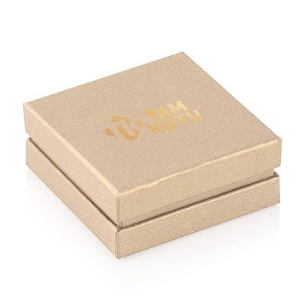 Altın Çift Kapaklı Panset Kutusu